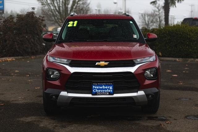 used 2021 Chevrolet TrailBlazer car, priced at $20,796