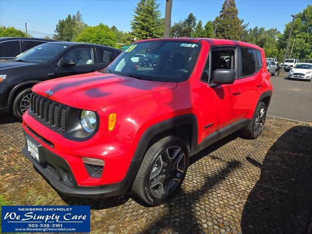 used 2021 Jeep Renegade car, priced at $19,999