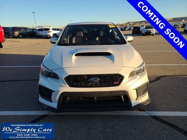 used 2018 Subaru WRX STI car, priced at $27,999