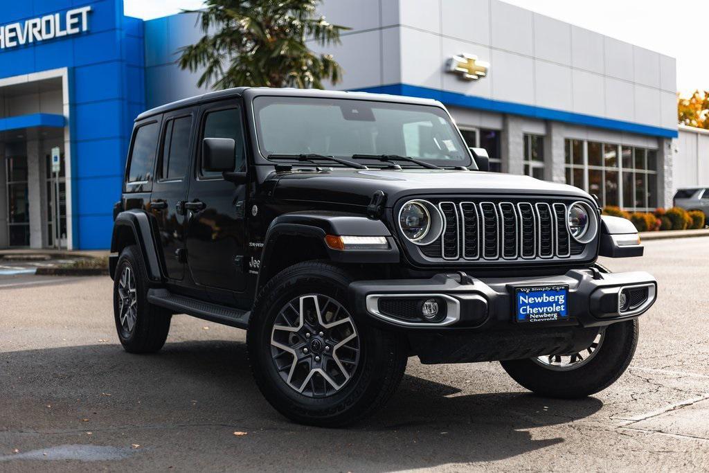 used 2024 Jeep Wrangler car, priced at $37,887