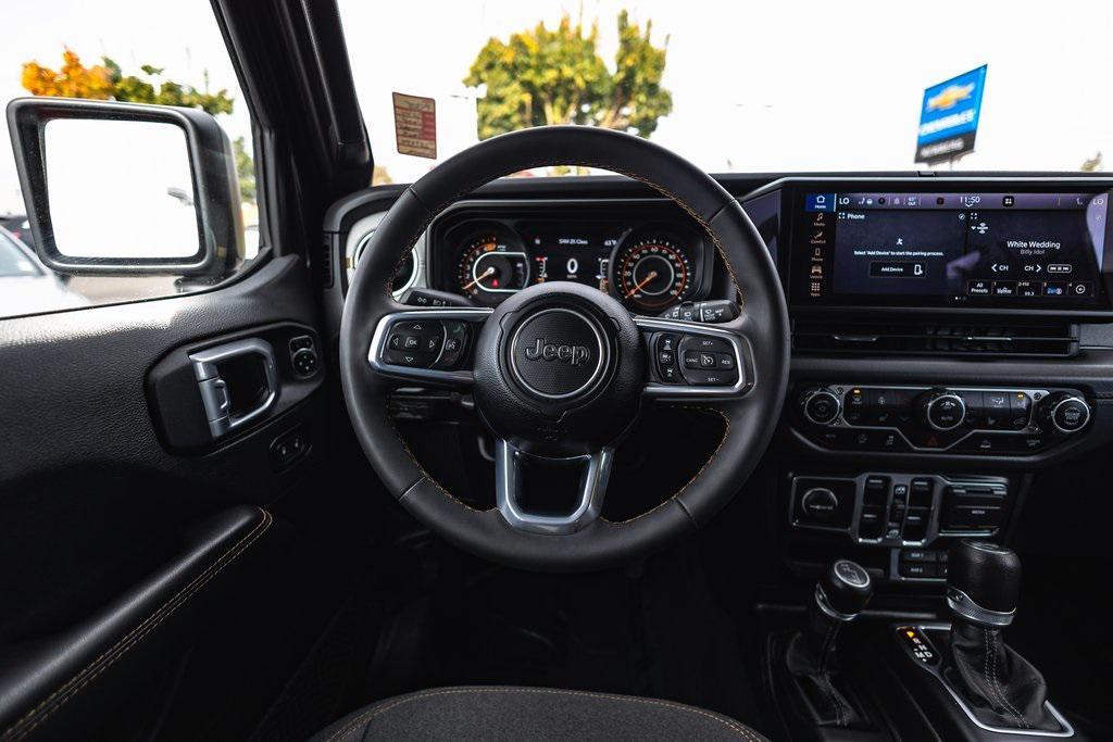 used 2024 Jeep Wrangler car, priced at $37,887