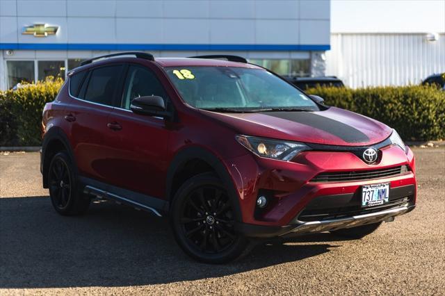 used 2018 Toyota RAV4 car, priced at $24,977