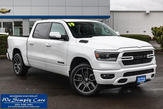 used 2019 Ram 1500 car, priced at $35,477