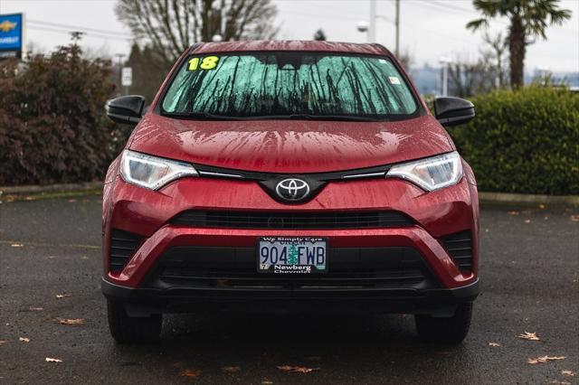 used 2018 Toyota RAV4 car, priced at $19,577