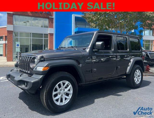 used 2023 Jeep Wrangler car, priced at $32,900