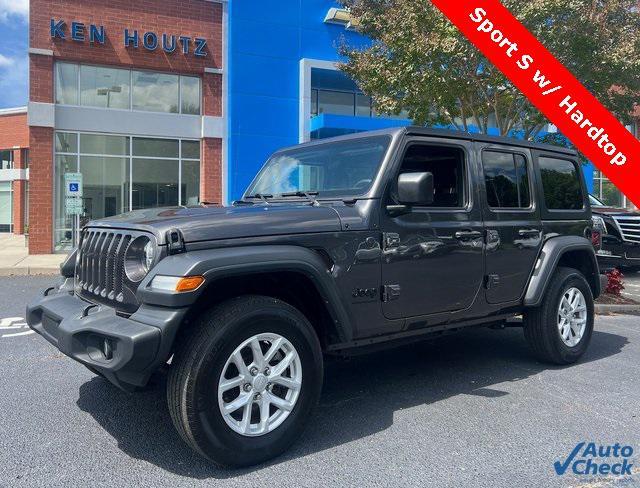 used 2023 Jeep Wrangler car, priced at $33,900