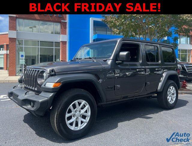 used 2023 Jeep Wrangler car, priced at $32,900