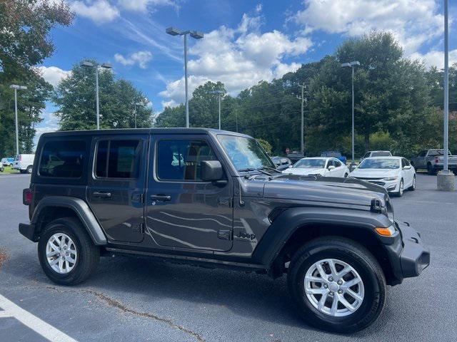 used 2023 Jeep Wrangler car, priced at $33,900