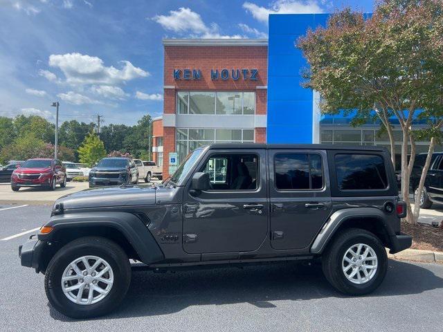 used 2023 Jeep Wrangler car, priced at $33,900