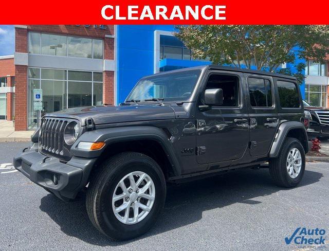 used 2023 Jeep Wrangler car, priced at $30,976