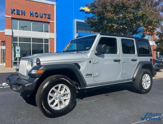 used 2023 Jeep Wrangler car, priced at $33,800