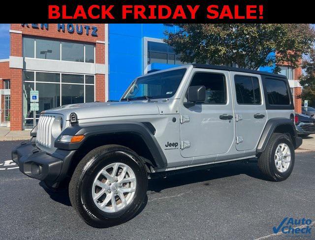 used 2023 Jeep Wrangler car, priced at $32,850