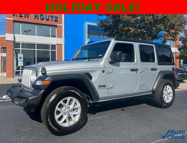 used 2023 Jeep Wrangler car, priced at $32,850