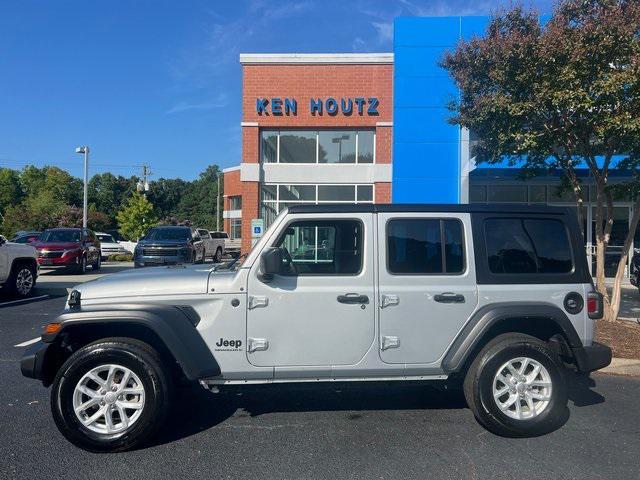 used 2023 Jeep Wrangler car, priced at $33,800