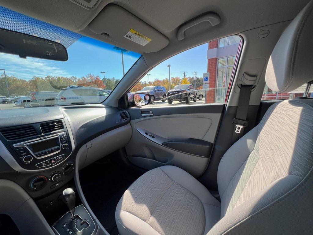 used 2017 Hyundai Accent car, priced at $7,998