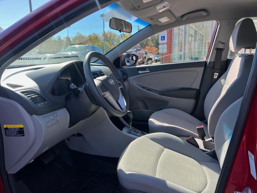 used 2017 Hyundai Accent car, priced at $7,998