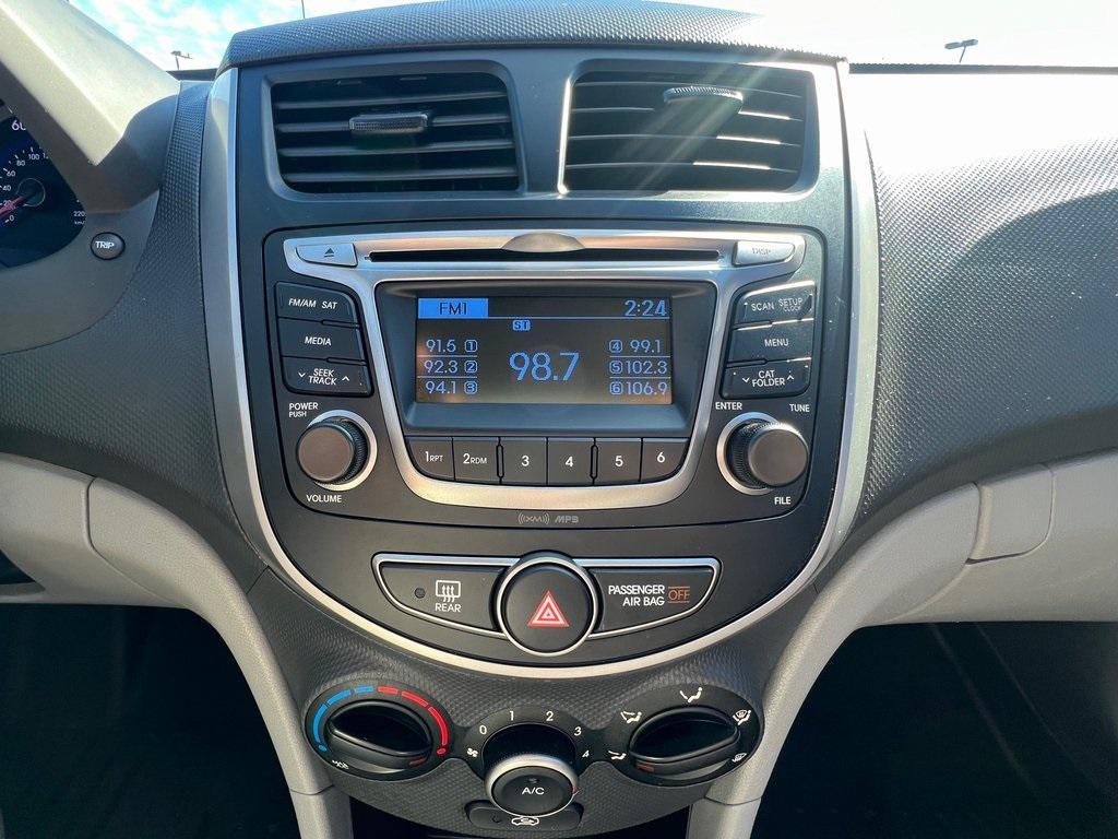 used 2017 Hyundai Accent car, priced at $7,998