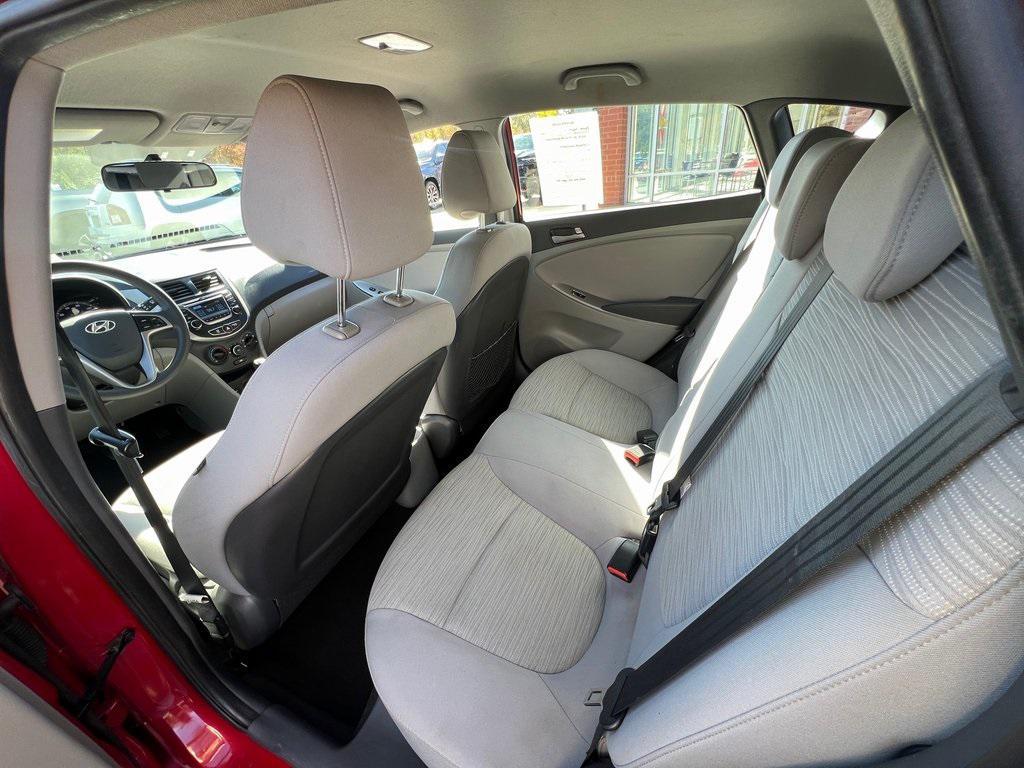 used 2017 Hyundai Accent car, priced at $7,998