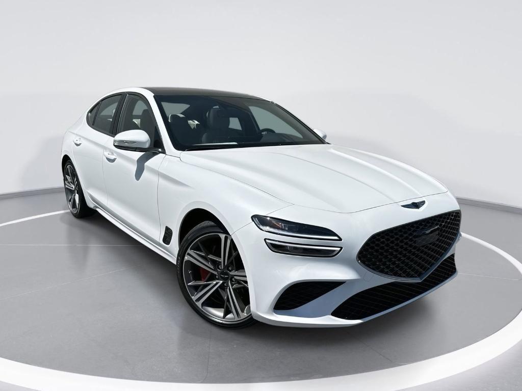 new 2025 Genesis G70 car, priced at $48,836