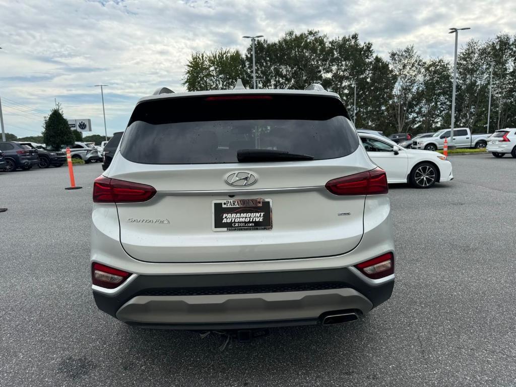 used 2019 Hyundai Santa Fe car, priced at $17,900