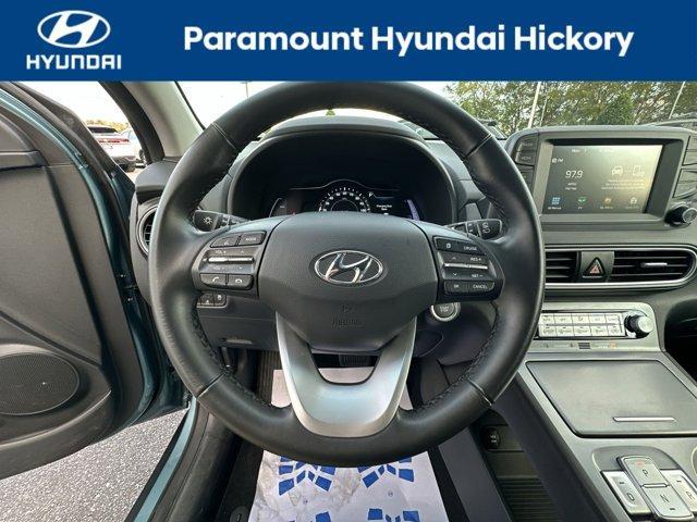 used 2021 Hyundai Kona EV car, priced at $20,900