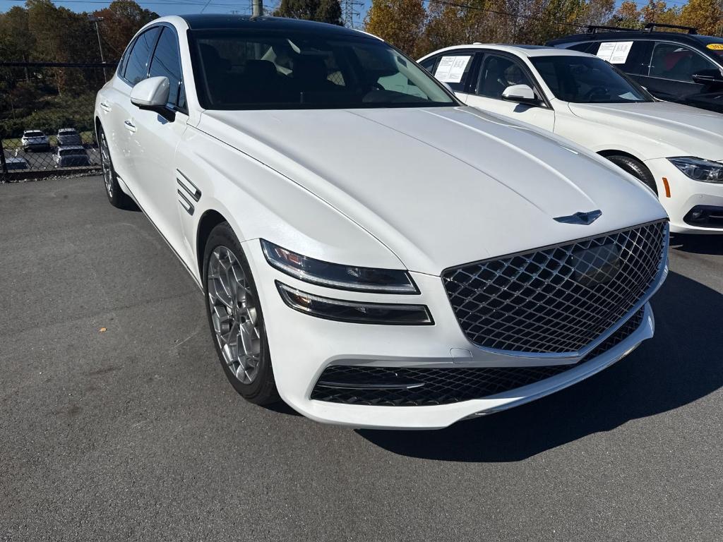 used 2021 Genesis G80 car, priced at $37,900