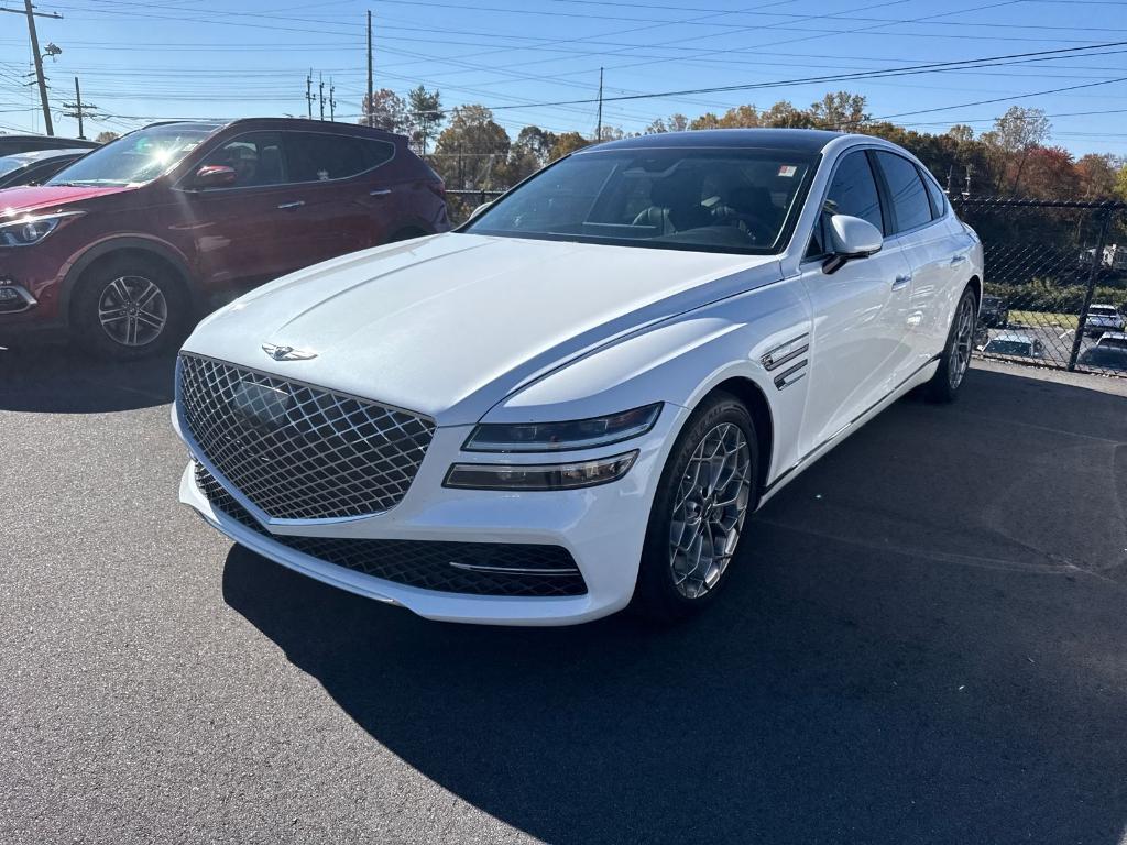 used 2021 Genesis G80 car, priced at $37,900