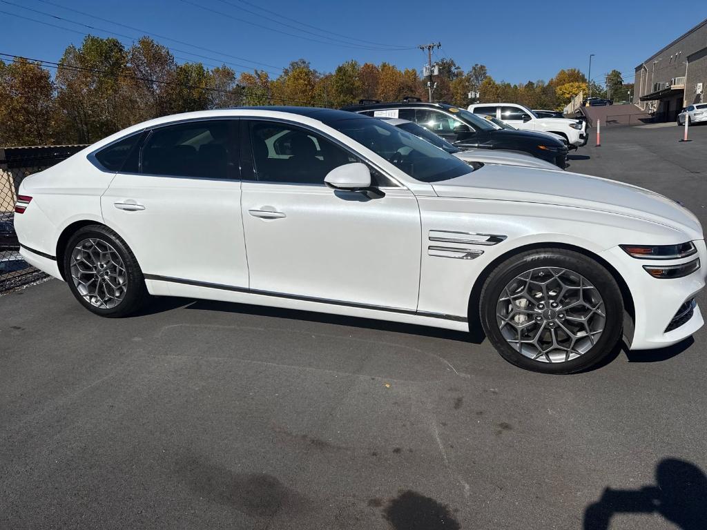 used 2021 Genesis G80 car, priced at $37,900