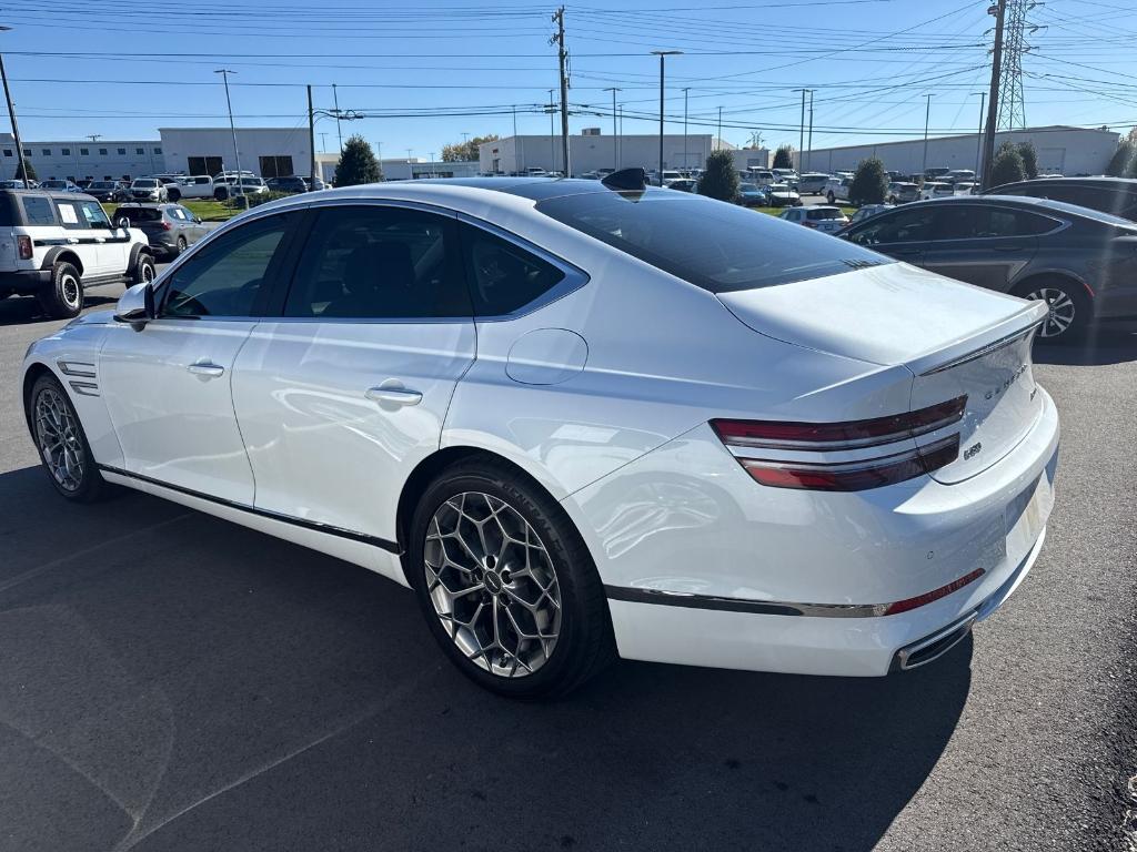 used 2021 Genesis G80 car, priced at $37,900