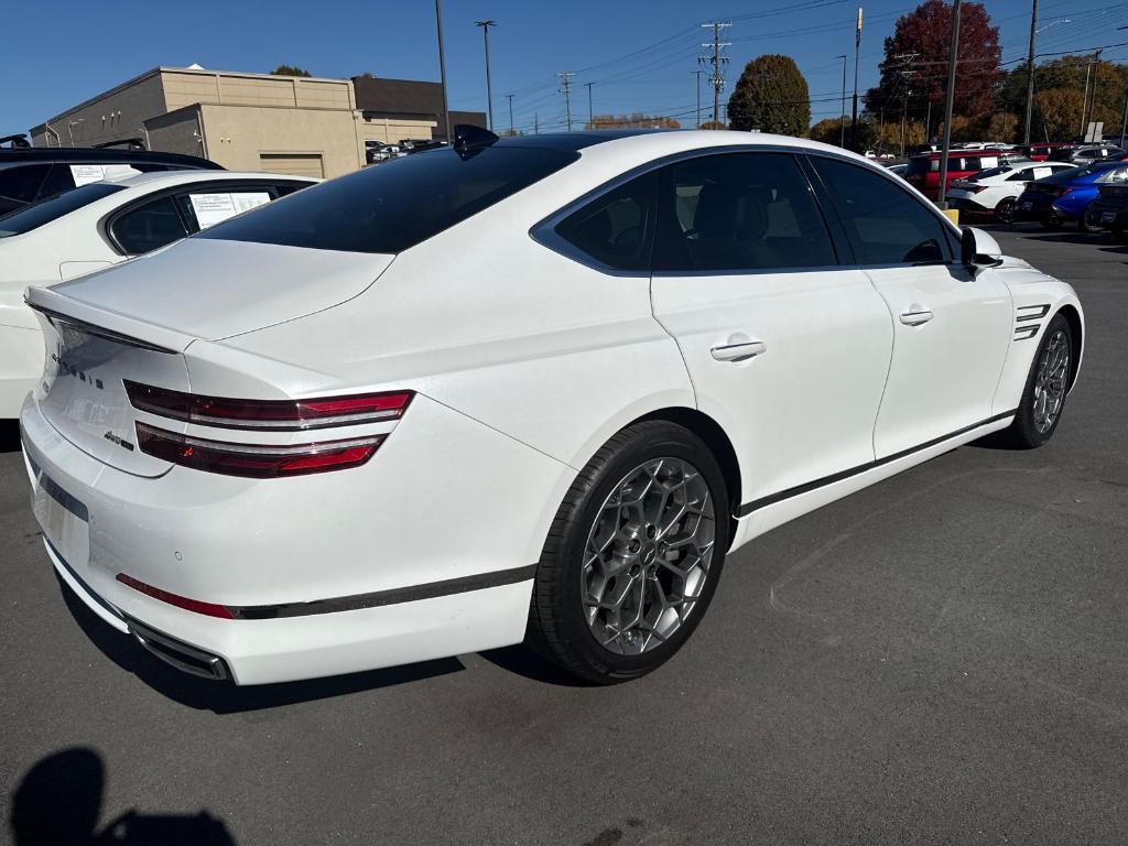 used 2021 Genesis G80 car, priced at $37,900