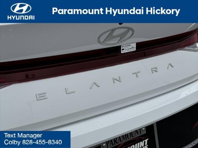 new 2024 Hyundai Elantra car, priced at $25,235