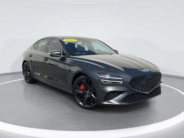 used 2023 Genesis G70 car, priced at $39,700