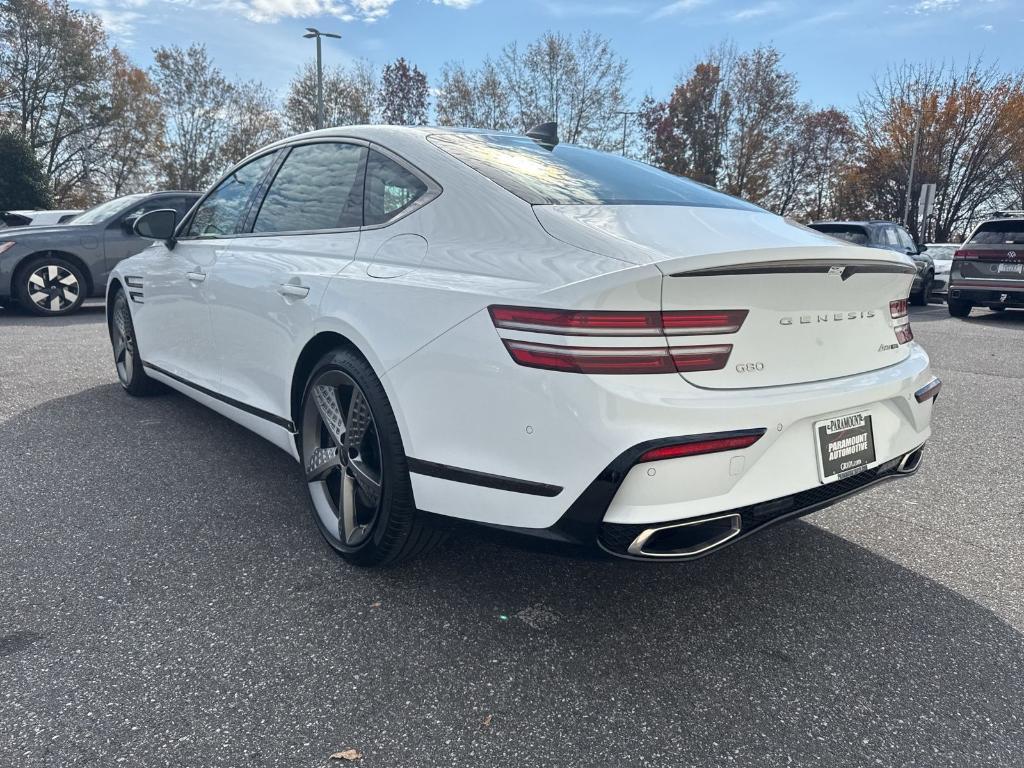 used 2025 Genesis G80 car, priced at $60,900