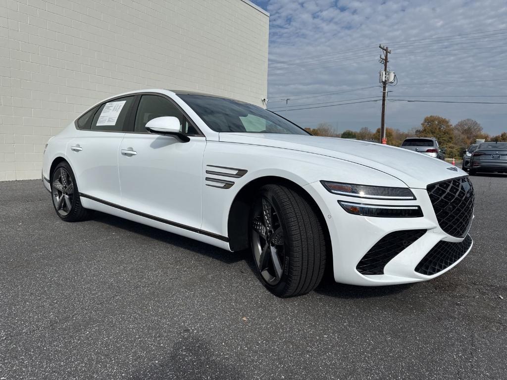 used 2025 Genesis G80 car, priced at $60,900