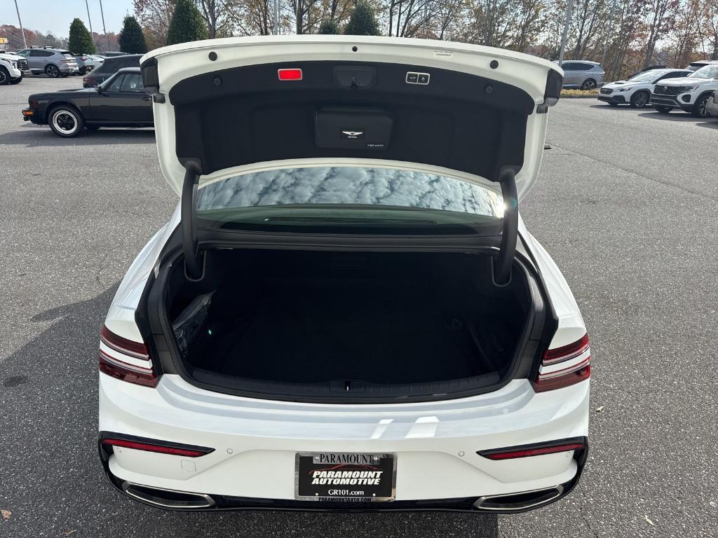 used 2025 Genesis G80 car, priced at $60,900