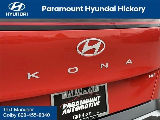 new 2024 Hyundai Kona car, priced at $33,820