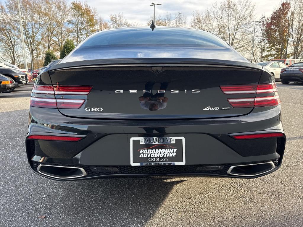 used 2025 Genesis G80 car, priced at $60,900