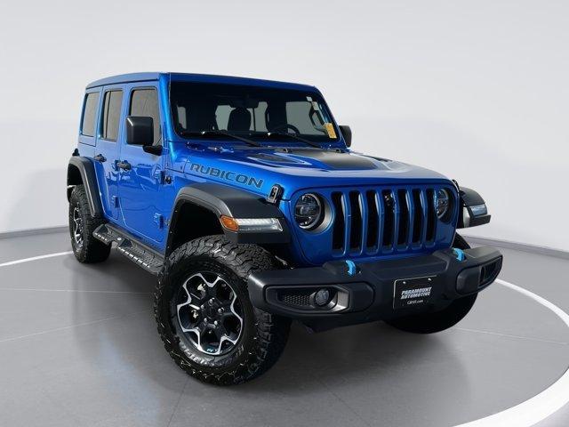 used 2022 Jeep Wrangler Unlimited 4xe car, priced at $32,900