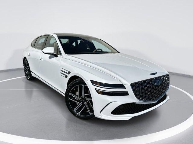 new 2025 Genesis G80 car, priced at $64,060