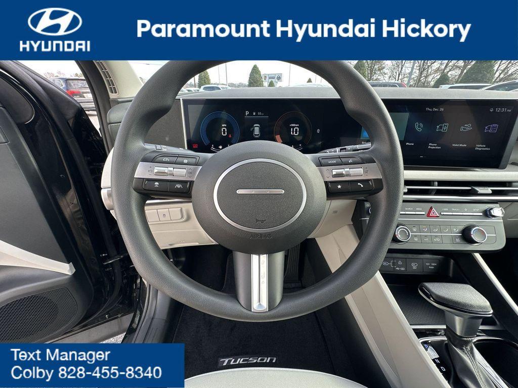 new 2025 Hyundai Tucson car, priced at $29,676