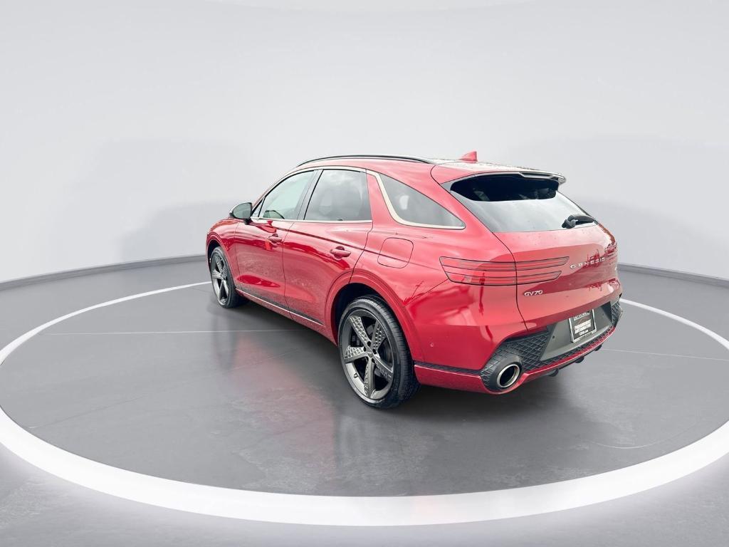 used 2023 Genesis GV70 car, priced at $36,900