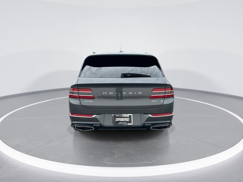 used 2022 Genesis GV80 car, priced at $47,900