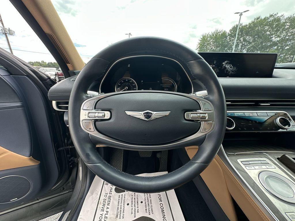 used 2022 Genesis GV80 car, priced at $48,900