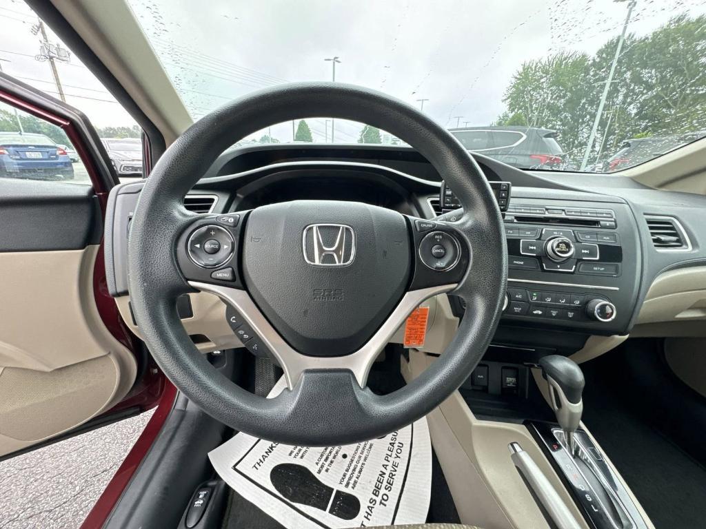 used 2015 Honda Civic car, priced at $11,900