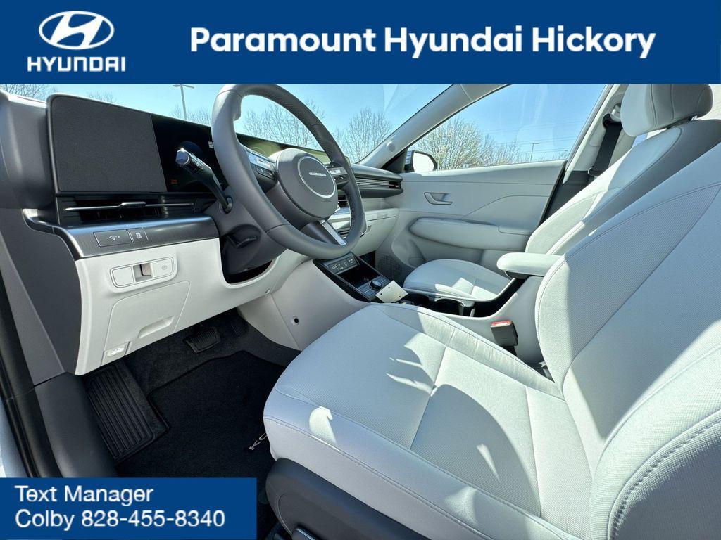 new 2025 Hyundai Kona EV car, priced at $38,458