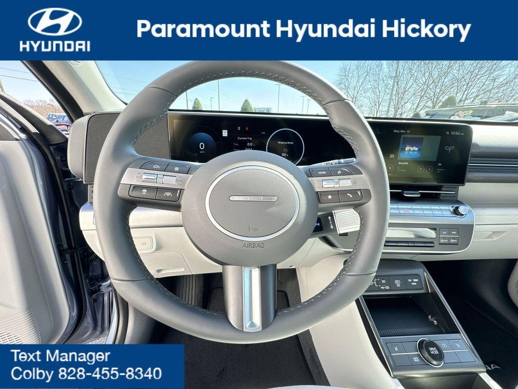 new 2025 Hyundai Kona EV car, priced at $38,458