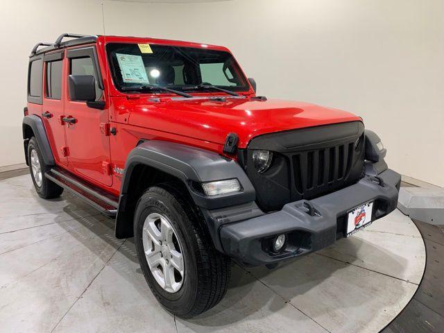 used 2018 Jeep Wrangler Unlimited car, priced at $23,100