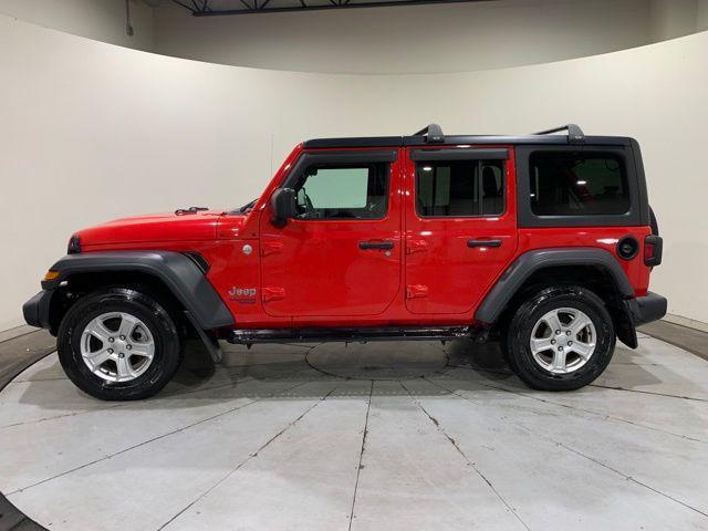 used 2018 Jeep Wrangler Unlimited car, priced at $23,100