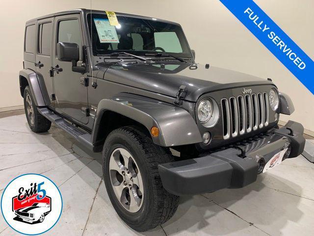 used 2017 Jeep Wrangler Unlimited car, priced at $18,500