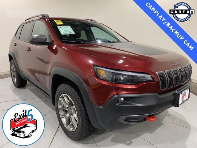 used 2020 Jeep Cherokee car, priced at $18,900